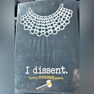 I Dissent Game - Black and White